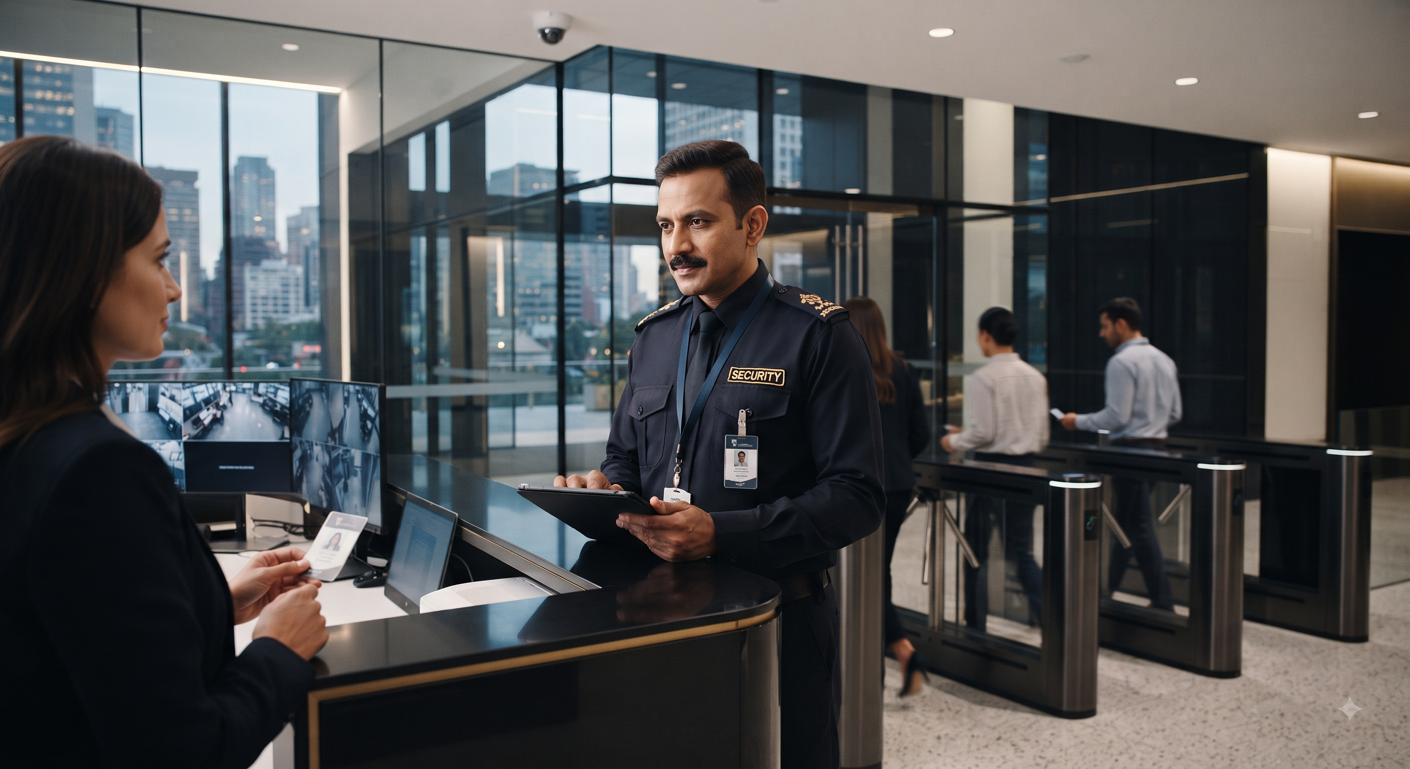Vanguard Elite corporate security professional